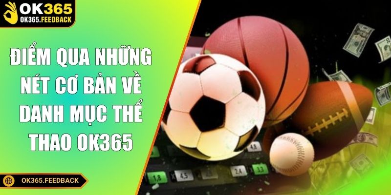 Điểm qua những nét cơ bản về danh mục thể thao OK365